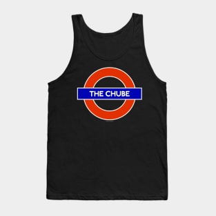 The Chube, London Underground Public Transportation Tube (Dark) Tank Top